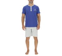Pierre Cardin Pyjama in Blau - Größe L | Herren Waesche