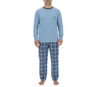 Pierre Cardin Pyjama in Blau - Größe L | Herren Waesche