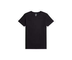 Pyjama G-STAR "T-Shirt Crew 3er-Pack", Herren, Gr. S, schwarz, Obermaterial: 50% Baumwolle, 45% Viskose, 5% Elasthan, Homewear-Sets Pyjama (33022834-S) schwarz