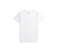 Pyjama G-STAR "T-Shirt Crew 3er-Pack", Herren, Gr. S, weiß (hellweiß), Obermaterial: 50% Baumwolle, 45% Viskose, 5% Elasthan, Homewear-Sets Pyjama (71138365-S) hellweiß
