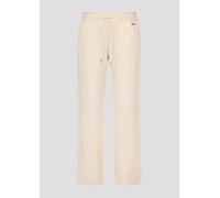 Sweatpants S.OLIVER "-Sweathose" Gr. 40/42, N-Gr, beige (creme) Damen Hosen (88554723-40) creme