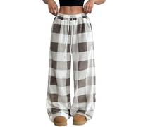 Pyjama Hosen Damen Flanell Pyjama Damen Oversize Langgröße Schlafhose Kuschelhose Hausanzug Relaxhose Fleece Laufset Lounge Kuschelig,übergröße Pants Pyjamahose Flanellhose Kleidung 2#kaffee XL