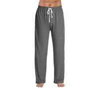 Pyjama Hosen herren Matching Pyjamas Couple Lounge Flauschig Schlafhose Pyjamahose Fleece Laufset Relaxhose Baggy Cute Große Größen Freizeit Flanellhose Kuschelhose Pants Kleidung 2#dunkelgrau XL