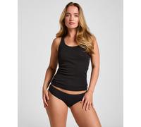 Pyjama HUNKEMÖLLER "Damen Singlet Basic", Damen, Gr. S, schwarz, 100% Baumwolle, Homewear-Sets Pyjama (69509932-S) schwarz