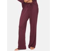 Pyjama HUNKEMÖLLER "Jersey-Hose Essential", Damen, Gr. XS, lila, 92% Viskose, 8% Elasthan, Homewear-Sets Pyjama (92410403-XS) lila