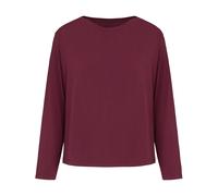 Pyjama HUNKEMÖLLER "Top Jersey Essential", Damen, Gr. XS, lila, 92% Viskose, 8% Elasthan, Homewear-Sets Pyjama (20035364-XS) lila
