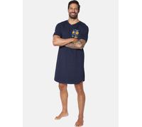 Jan Vanderstorm Nachthemd Herren blau, XXXL