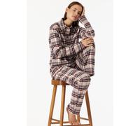 Pyjama lang Webware multicolor kariert - X-Mas Family 36