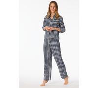 Schiesser Pyjama Damen anthrazit, 46