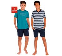 Le Jogger Pyjama, kurz (2 Stck.) Farb-Set