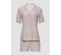 Pyjama mit Print 32/34 Rosa 6010004.6123.32_34