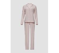 Pyjama mit Print 44/46 Rosa 6009995.6123.44_46