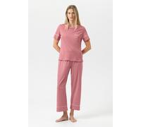 Pyjama Serie Crochet Dots Soft Rosewood pink 42