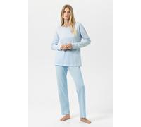 Pyjama Serie Simple Stripes Alice Blue blau 46