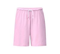 Pyjama-Shorts mit Schlupfbund und Kordel rosa S kurz