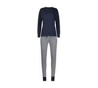 Skiny Pyjama Night In Mix & Match Damen Gr.36 Navy Blazer Single Jersey 95%Baumw.,5%Elast.