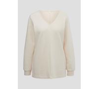 Pyjama-Sweatshirt aus reiner Baumwolle 32/34 creme 6009281.727.32_34