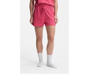 Pyjamahose BOSS "CI_Shorts CW", Damen, Gr. L, N-Gr, pink (medium pink 661), Jersey, Obermaterial: 95% Baumwolle, 5% Elasthan, Basic, Basic lang, Hosen Pyjamahose, mit BOSS Logoschriftzug (70679451-L)