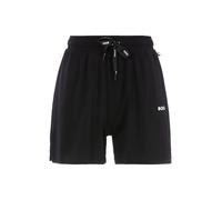 Pyjamahose BOSS "CI_Shorts CW", Damen, Gr. L, N-Gr, schwarz (schwarz 001), Jersey, Obermaterial: 95% Baumwolle, 5% Elasthan, Basic, Basic lang, Hosen Pyjamahose, mit BOSS Logoschriftzug (79766406-L) s