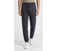 Pyjamahose BOSS "Waffle Pants Cuf", Herren, Gr. XL, N-Gr, blau (dunkelblau 403), Jersey, Obermaterial: 60% Baumwolle, 40% Polyester, lang, Hosen Pyjamahose (50293465-XL) dunkelblau 403