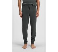 Pyjamahose BOSS "Waffle Pants Cuf", Herren, Gr. XXL, N-Gr, open grün 345, Jersey, Obermaterial: 60% Baumwolle, 40% Polyester, lang, Hosen Pyjamahose (75548711-XXL) open grün 345