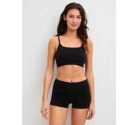 Pyjamahose CALIDA "Seamless Natural", Damen, Gr. M (44/46), N-Gr, schwarz, Single Jersey, Obermaterial: 79% Modal, 15% Polyamid, 6% Elasthan, Hosen Pyjamahose (10137531-M) schwarz
