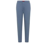 Pyjamahose HUGO UNDERWEAR "Austin Pants", Herren, Gr. M (50), N-Gr, open blau 496, Obermaterial: 60% Baumwolle, 40% Polyester, lang, Hosen Pyjamahose (97035507-M) open blau 496