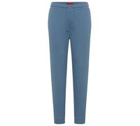 Pyjamahose HUGO UNDERWEAR "Austin Pants", Herren, Gr. XXL (56), N-Gr, open blau 496, Obermaterial: 60% Baumwolle, 40% Polyester, lang, Hosen (97035507-XXL) open blau 496