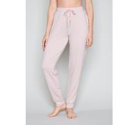 Pyjamahose JOOP, Damen, Gr. 40, N-Gr, rosa (lilablau), Jersey, Obermaterial: 95% Viskose, 5% Elasthan, lang, Hosen Pyjamahose (13093731-40) lilablau