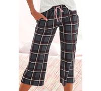 S.OLIVER Damen Pyjamahose bordeaux-kariert Gr.36/38