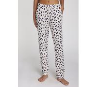 Pyjamahose S.OLIVER, Damen, Gr. 44/46, N-Gr, rosa, gemustert, Single Jersey, Obermaterial: 50% Baumwolle, 50% Viskose, gemustert, Basic lang, Hosen Pyjamahose, mit schönem Alloverdruck (40172363-44) r
