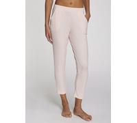 Pyjamahose S.OLIVER, Damen, Gr. 44/46, N-Gr, rosa, meliert, Rippstrick, Obermaterial: 92% Viskose, 8% Elasthan, meliert, lässig geschnitten lang, Hosen Pyjamahose, aus weicher Rippqualität (30181655-4
