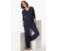 Schiesser Pyjamahose Damen blau, 34