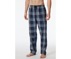 Pyjamahose SCHIESSER "Mix + Relax", Herren, Gr. 52, N-Gr, 914, sonstiges, Web, Obermaterial: 100% Baumwolle, bequem lang, Hosen Pyjamahose, funktionale Knopfleiste, Bindeband, seitliche Taschen (56469