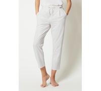 Skiny Pyjama-Hose Night In Mix & Match mit Eingrifftaschen Hellgrau Melange Damen Größe 40