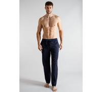 Pyjamahose TOM TAILOR, Herren, Gr. 106, N-Gr, blau (rot, dunkel, streifen), Popeline, Obermaterial: 100% Baumwolle, Hosen Pyjamahose (29813311-106) rot, dunkel, streifen