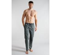Pyjamahose TOM TAILOR, Herren, Gr. 52, N-Gr, grün, dunkel, karo, Popeline, Obermaterial: 100% Baumwolle, Hosen Pyjamahose (11097764-52) grün, dunkel, karo
