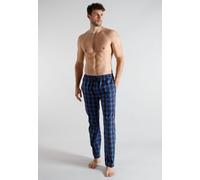 Pyjamahose TOM TAILOR, Herren, Gr. 56, N-Gr, blau, dunkel, karo, Popeline, Obermaterial: 100% Baumwolle, Hosen Pyjamahose (95976560-56) blau, dunkel, karo