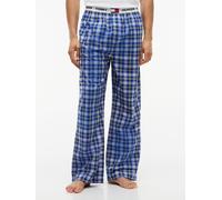 Pyjamahose "WOVEN PJ PANT PRINT", Herren, Gr. XL (54), N-Gr, blau (amber heritage check), Web, Obermaterial: 100% Baumwolle, TOMMY HILFIGER UNDERWEAR, kariert, bequem lang, Hosen Pyjamahose, kariert, 