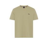 Pyjamaoberteil BOSS "Waffle T-Shirt", Herren, Gr. XXL, beige (light, pastel grün 331), Obermaterial: 60% Baumwolle, 40% Polyester, regular fit, Rundhals, Shirts (96941764-XXL) light, pastel grün 331