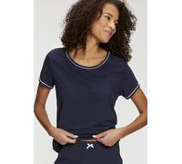 LASCANA - LASCANA LAS T-Shirt black - Gr. - 36/38