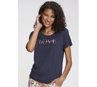 VIVANCE DREAMS Damen T-Shirt dunkelblau Gr.48/50
