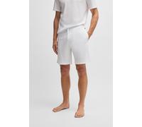 Boss Waffle 01 Pyjama Shorts L White