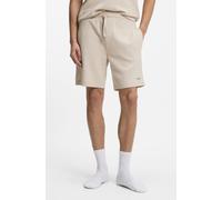 Pyjamashorts HUGO UNDERWEAR "Austin Short", Herren, Gr. L (52), N-Gr, light beige 271, Web, Obermaterial: 60% Baumwolle, 40% Polyester, normal lang, Hosen, mit Tunnelzug (45112869-L) light beige 271