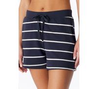 Pyjamashorts SCHIESSER "Mix + Relax", Damen, Gr. 40, N-Gr, 913, multicolor 2, Single Jersey, Obermaterial: 95% Baumwolle, 5% Elasthan, kurz, Hosen, Cotton-Mix, Gummizug, Bindeband, seitliche Taschen (