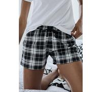 VIVANCE DREAMS Pyjamashorts Damen schwarz-weiß kariert Gr.44/46