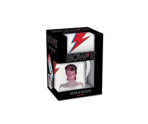 Pyramid - David Bowie Mug & Sock Set - UK sizes 3-8 (EU 36-41) - Socken