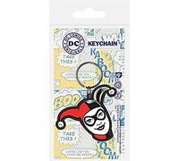 Pyramid RK38472C Batman Schlüsselanhänger aus Gummi, Mehrfarbig, 4.5 x 6 cm