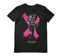 Pyramid International Arcane Duo Herren-T-Shirt, Schwarz, Schwarz , L/XL