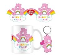 Pyramid International Care Bears Tasse & Schlüsselanhänger Set - Offizielles Care Bears Geschenkset, enthält eine Keramiktasse und Schlüsselanhänger, ideal zum Verschenken, für Zuhause oder Büro